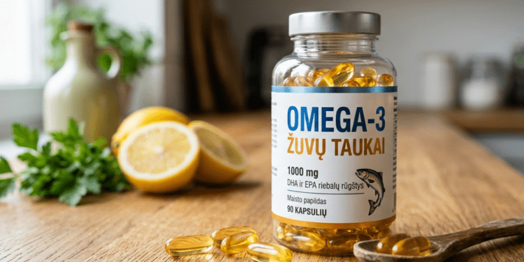 Omega-3 papildai: milijardinė industrija, kuri gali nedaryti to, ką žadėjo
