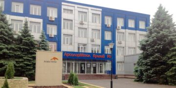 ArcelorMittal Kryvyj Rihe sustabdė gamyklą po keturių raketų smūgių